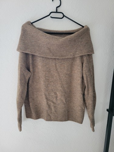 Strickpullover schulterfrei - strickpullover,