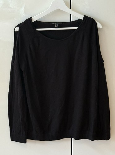 Mango strickpullover schwarz - mango,