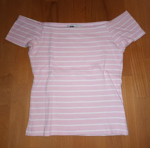 Damen shirt rosa weiß - damen, &