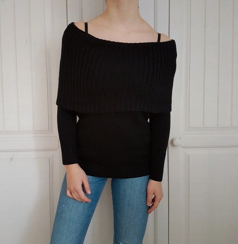 Off shoulder pullover - h&m, 36